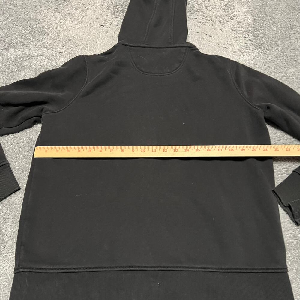 Carhartt Hoodie Womens Large 12-14 Relaxed Zip Black Workwear - Picture 4 of 8